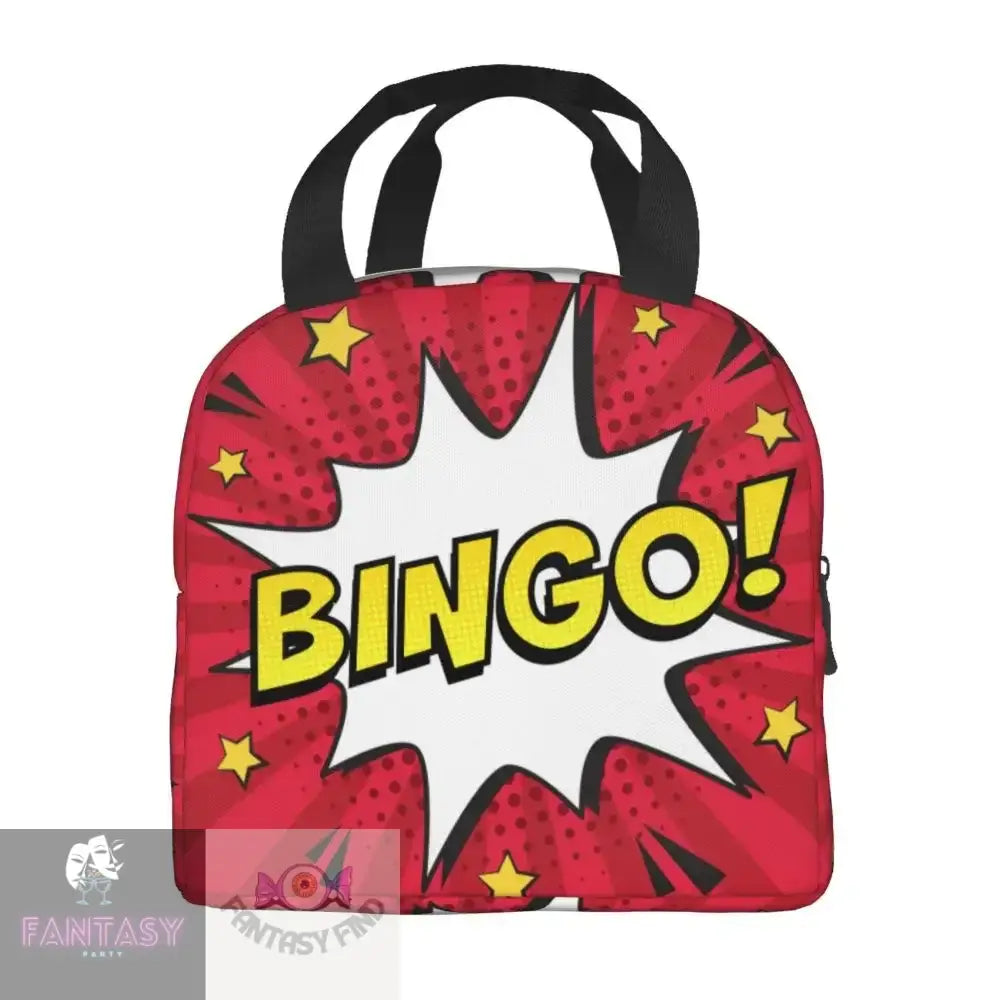 Hot Game Bingo Insulated Lunch Box - Choice Of Style 12