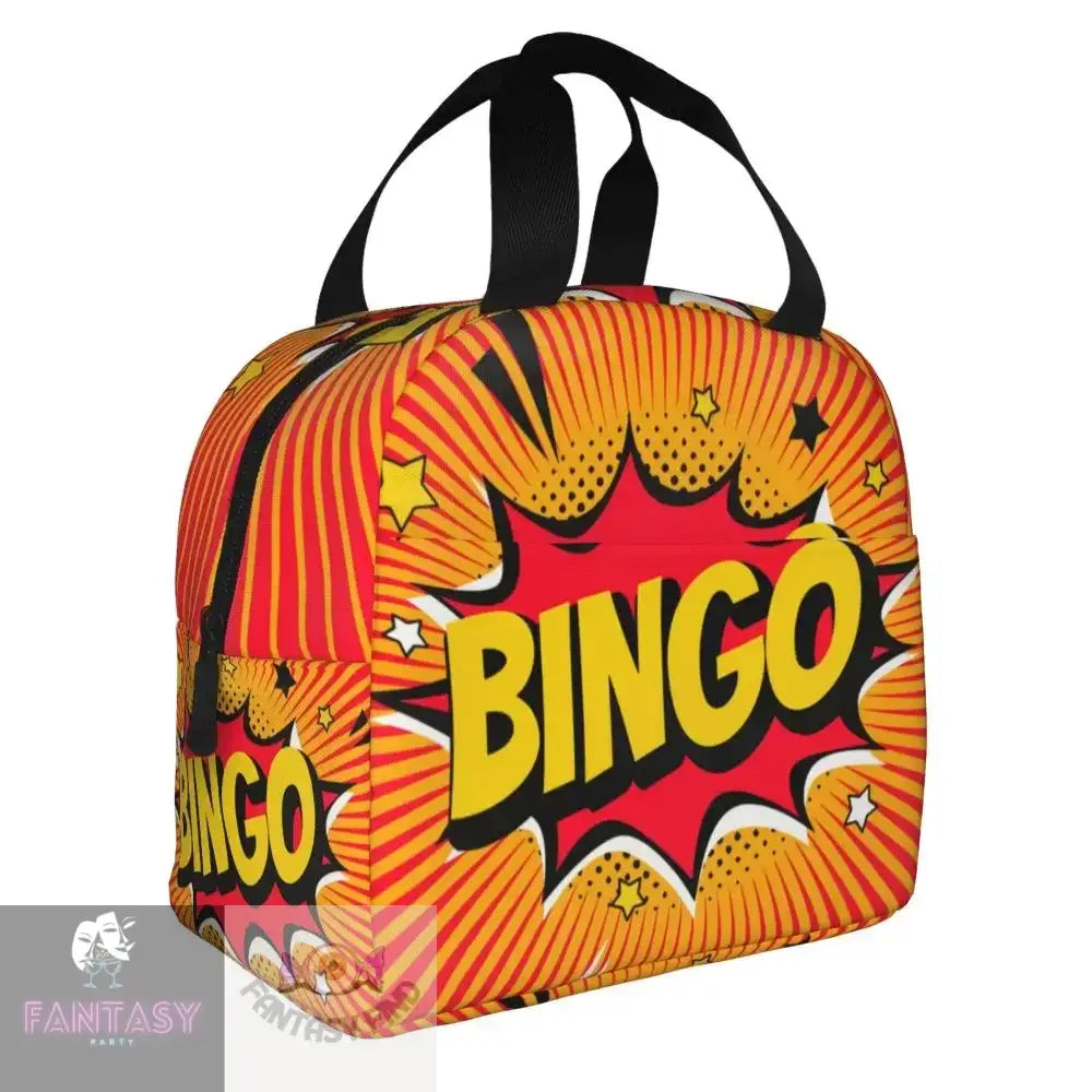 Hot Game Bingo Insulated Lunch Box - Choice Of Style 13