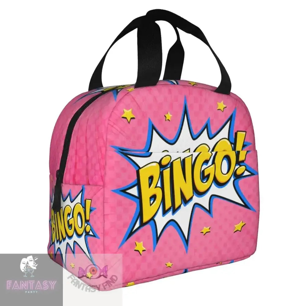 Hot Game Bingo Insulated Lunch Box - Choice Of Style