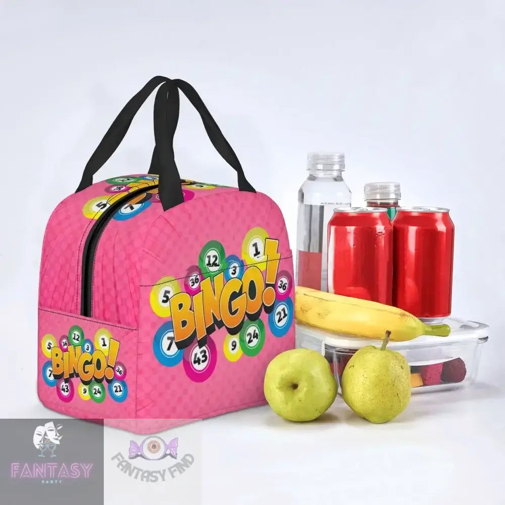 Hot Game Bingo Insulated Lunch Box - Choice Of Style