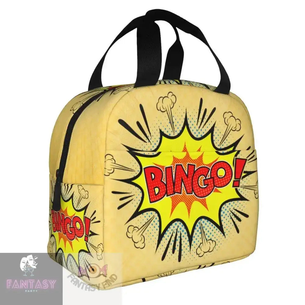 Hot Game Bingo Insulated Lunch Box - Choice Of Style