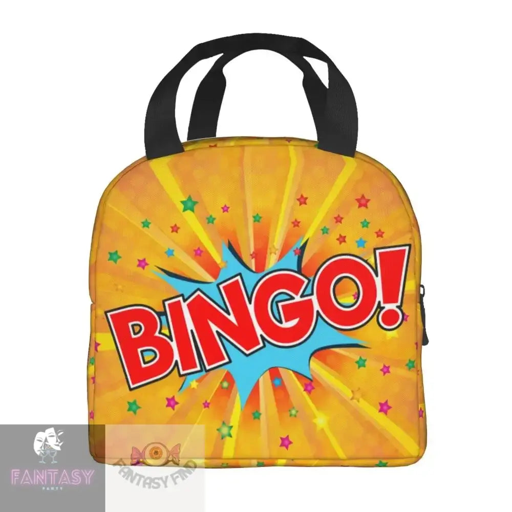 Hot Game Bingo Insulated Lunch Box - Choice Of Style