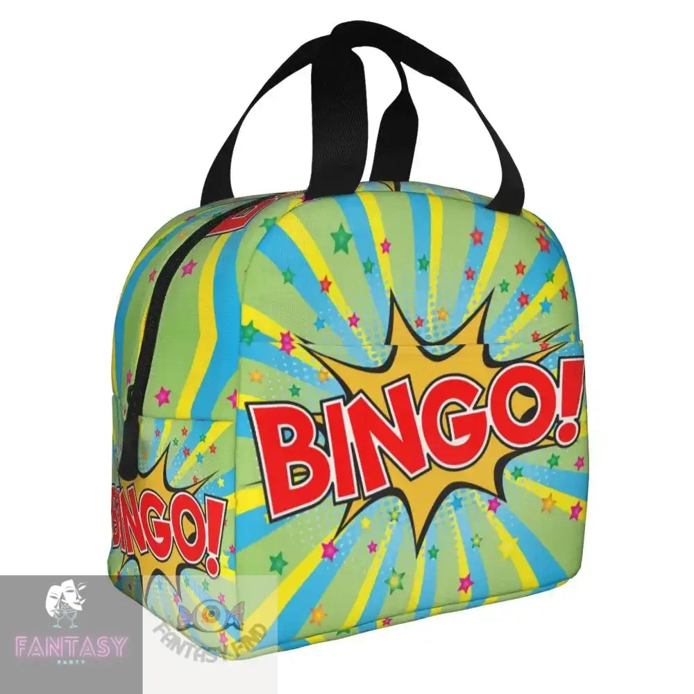 Hot Game Bingo Insulated Lunch Box - Choice Of Style