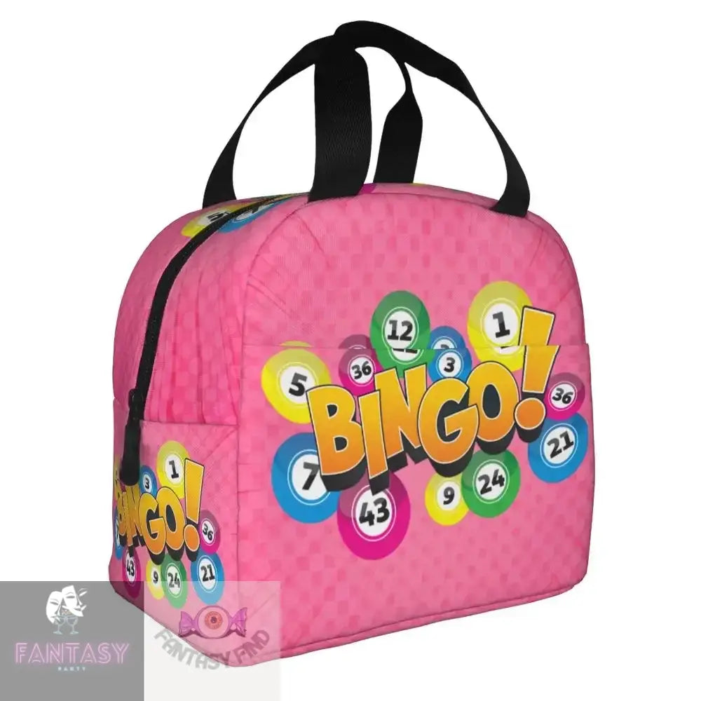 Hot Game Bingo Insulated Lunch Box - Choice Of Style