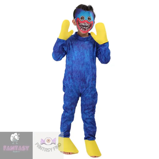 Huggy Wuggy Costume - Age 7-8