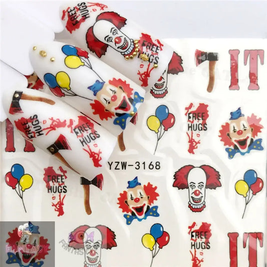 It Clowns - Nail Art