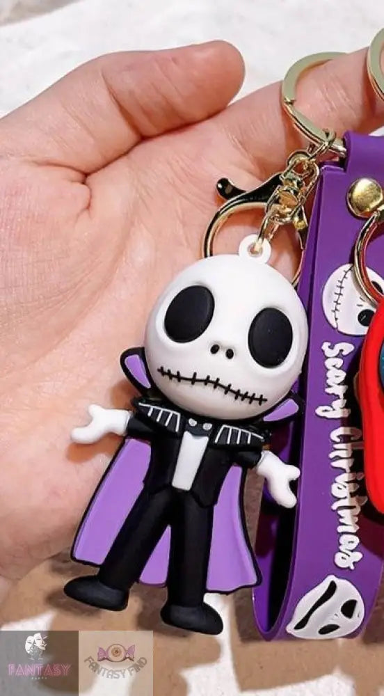 Jack With The Cape - The Nightmare Before Christmas Keyring