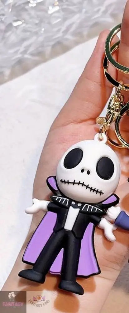 Jack With The Cape - The Nightmare Before Christmas Keyring