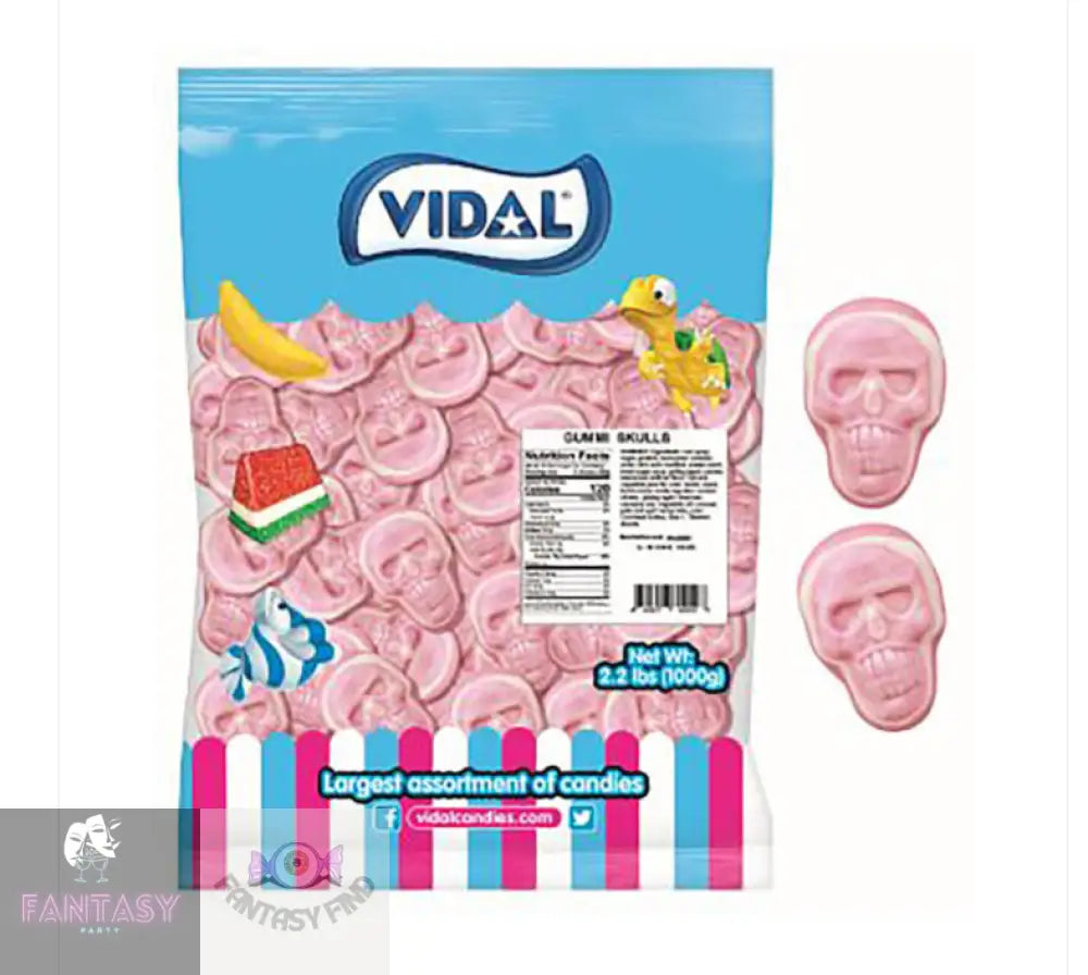 Jelly Filled Skulls (Vidal) 1Kg