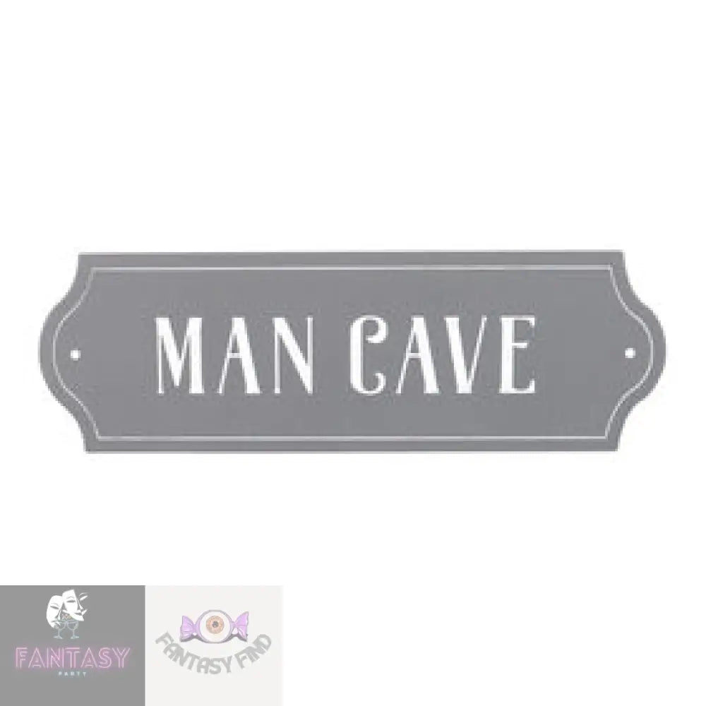 Man Cave Mdf Plaque