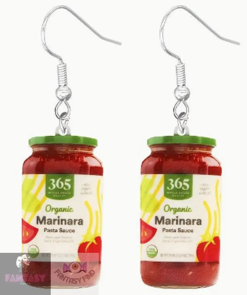 Pasta Sauce Earrings