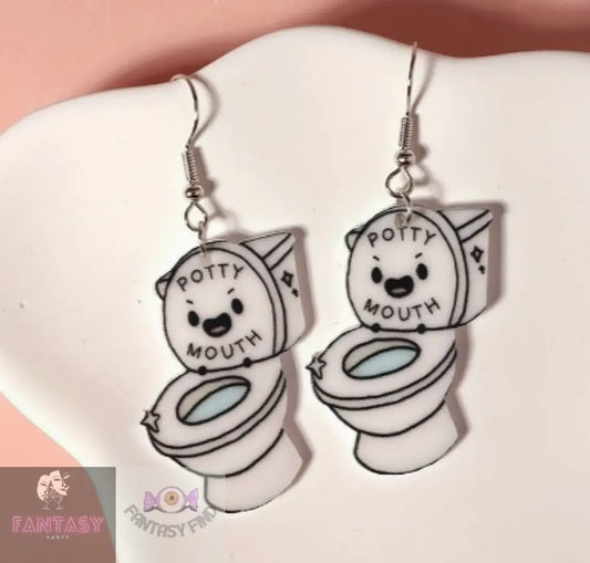 Potty Mouth Earrings