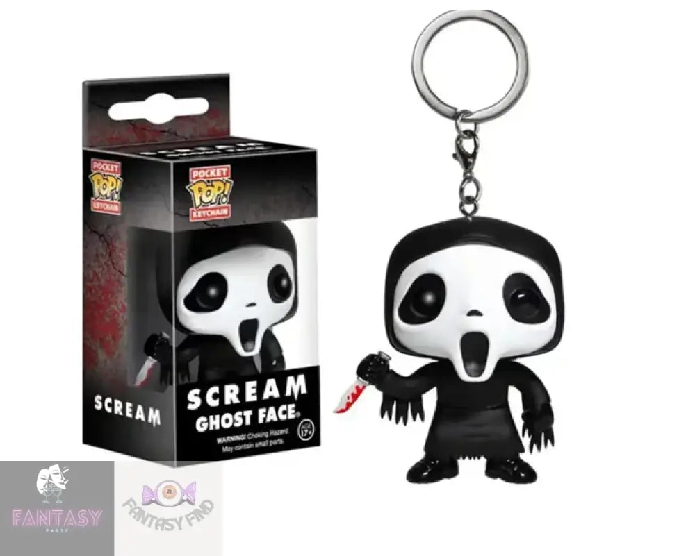 Scream Ghostface Pop Keychain