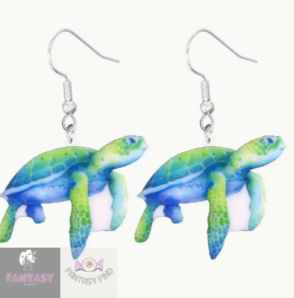 Sea Turtle Earrings