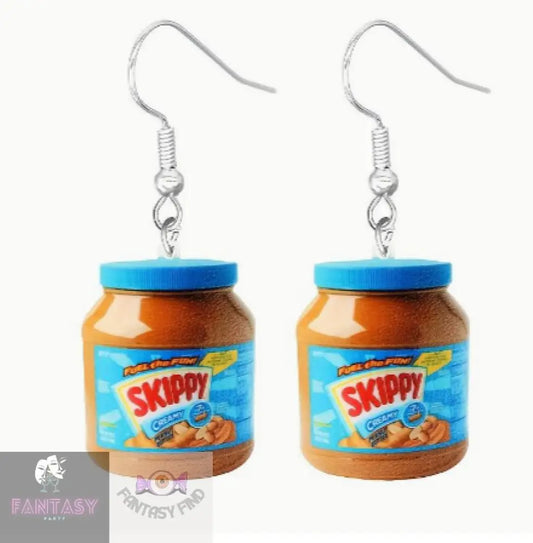 Skippy Peanut Butter Earring