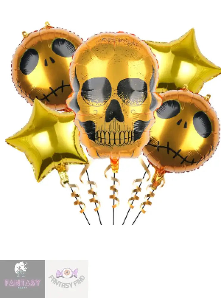 Skull Balloon Set