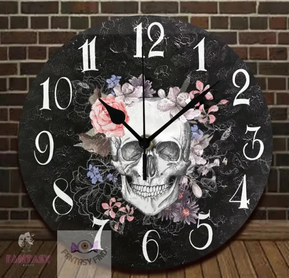 Skull Clock