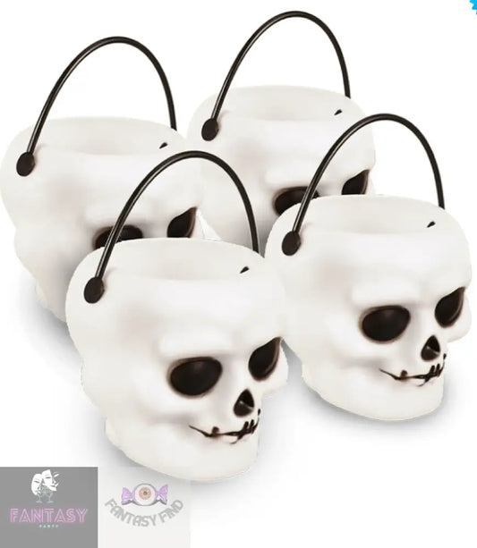 Skull Treat Pots X 4