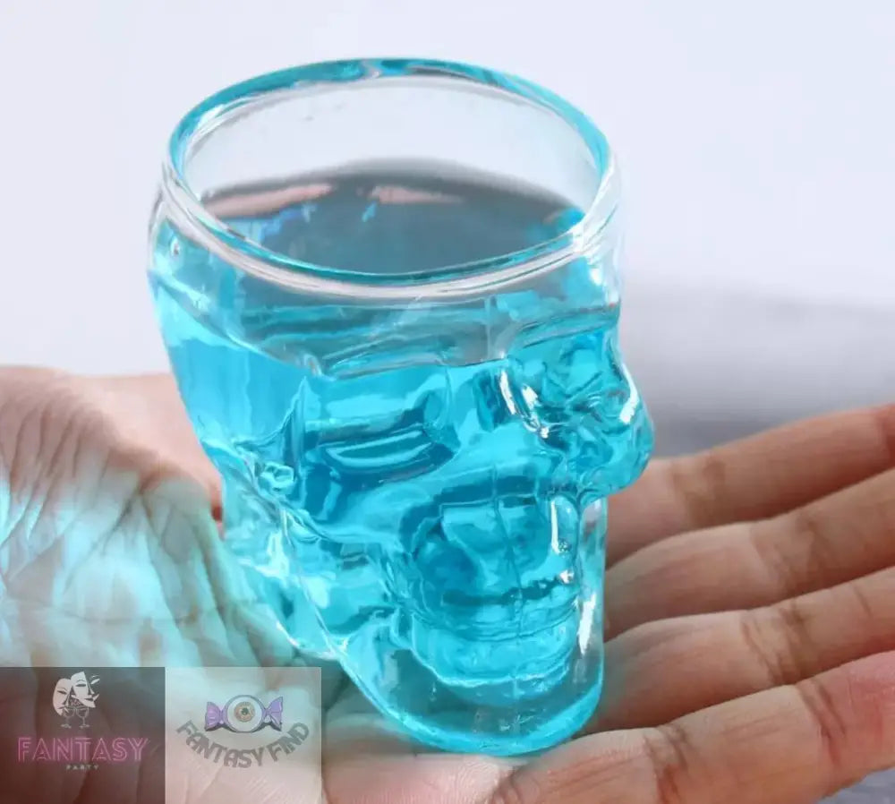 Skull Whiskey Glass