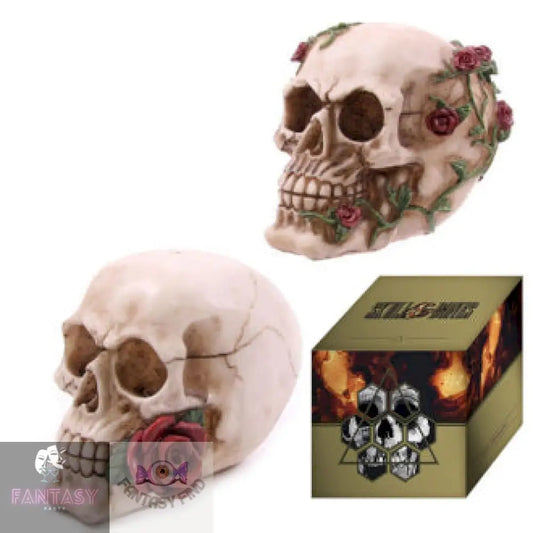 Skull With Roses - Random Design