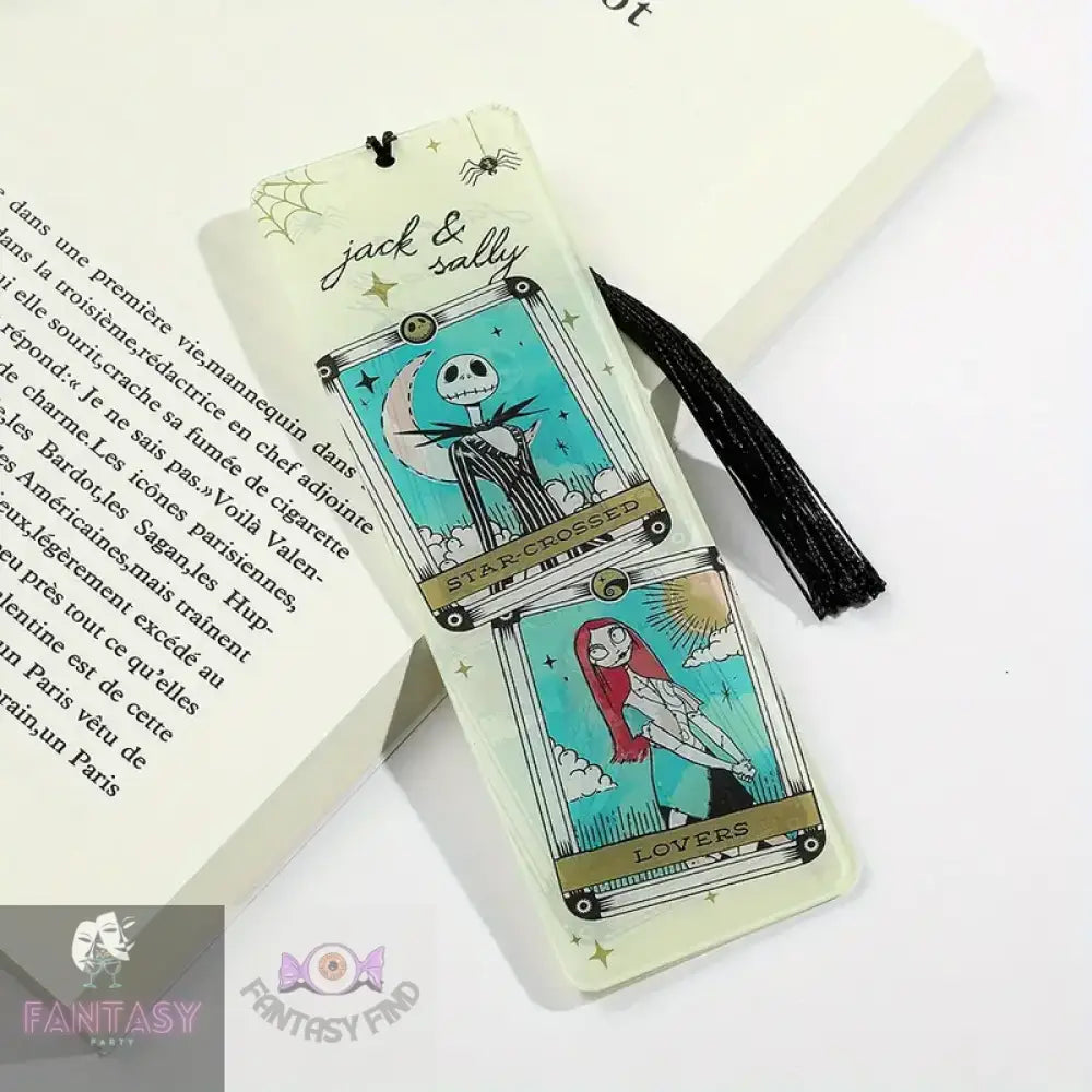 Spooky Christmas Eve Acrylic Bookmark