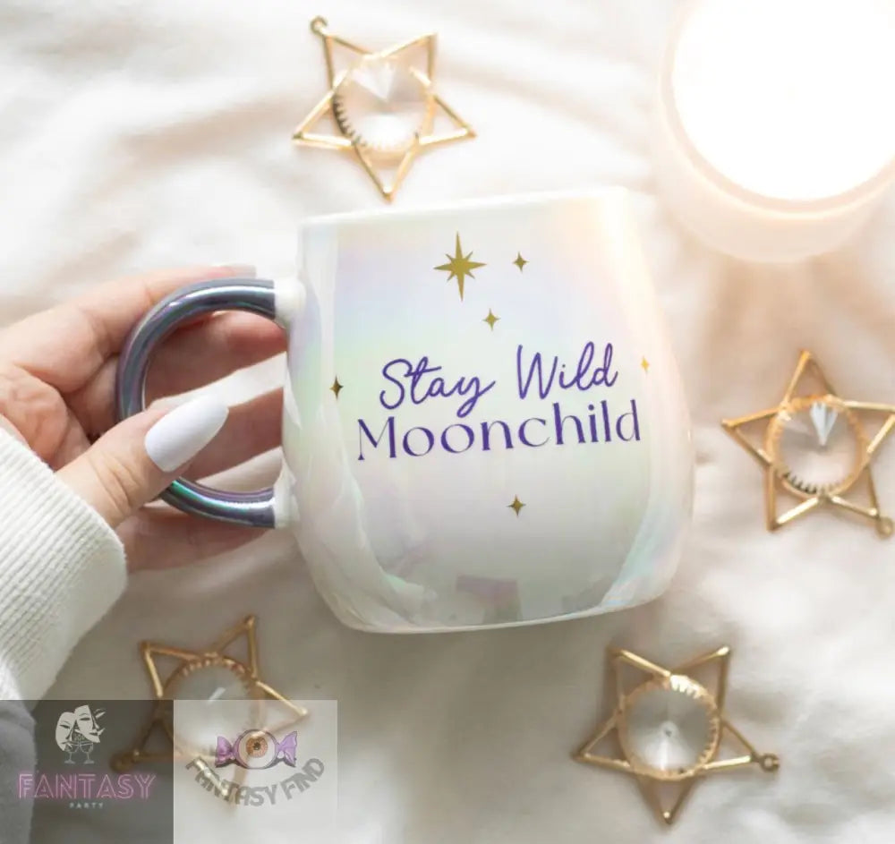 Stay Wild Moon Child Rounded Mug