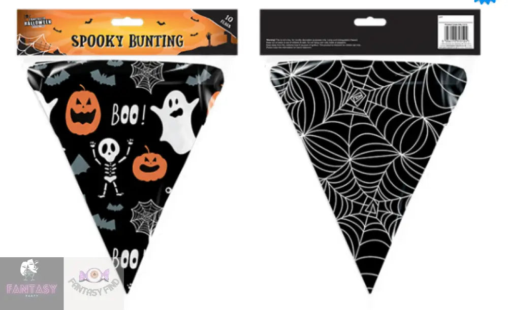 Super Spooky Bunting (10 Flags)