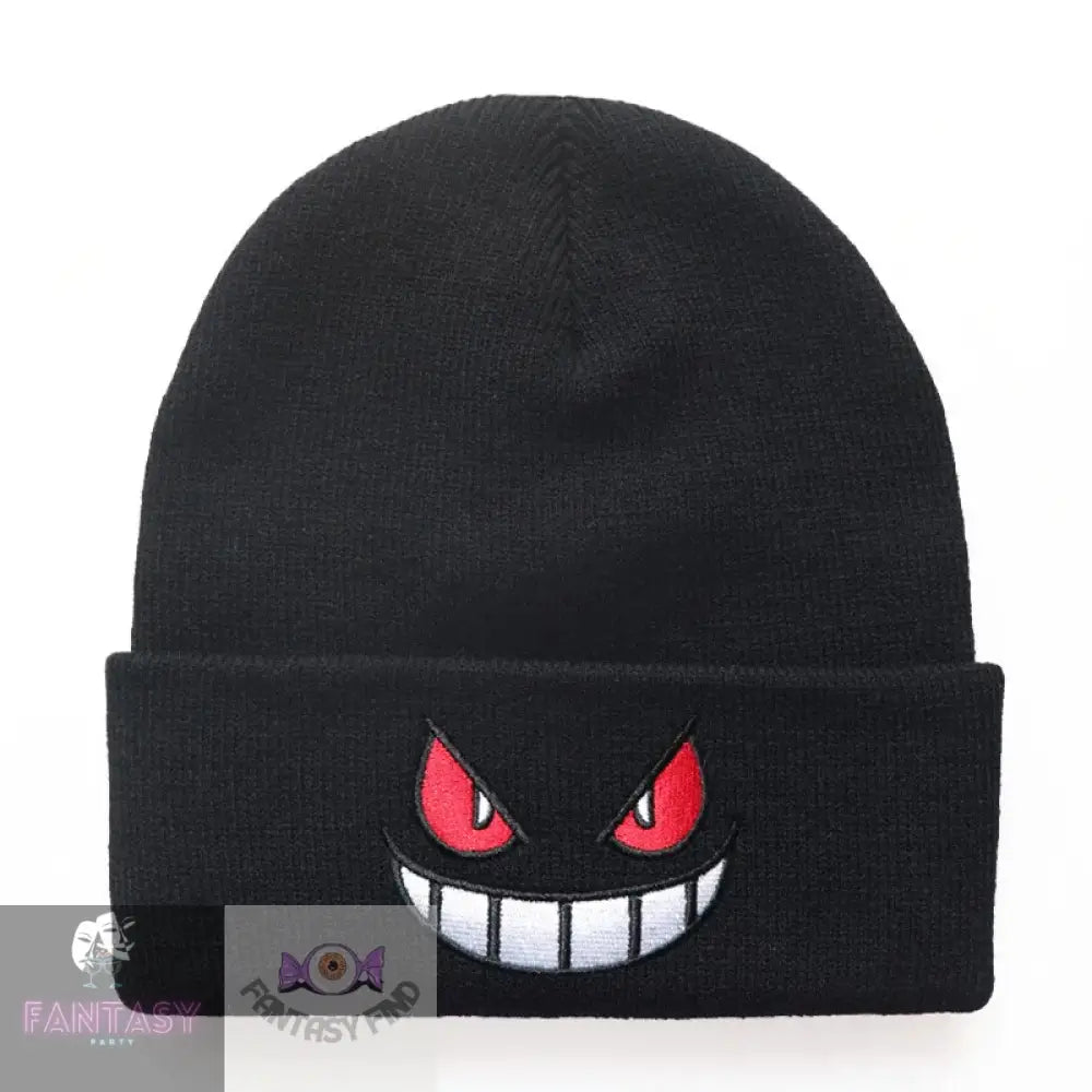 Unisex Winter Outdoor Beanie For Child - Choice Of Colour Black