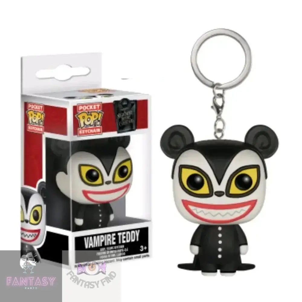 Vampire Teddy Funko Pop Keychain