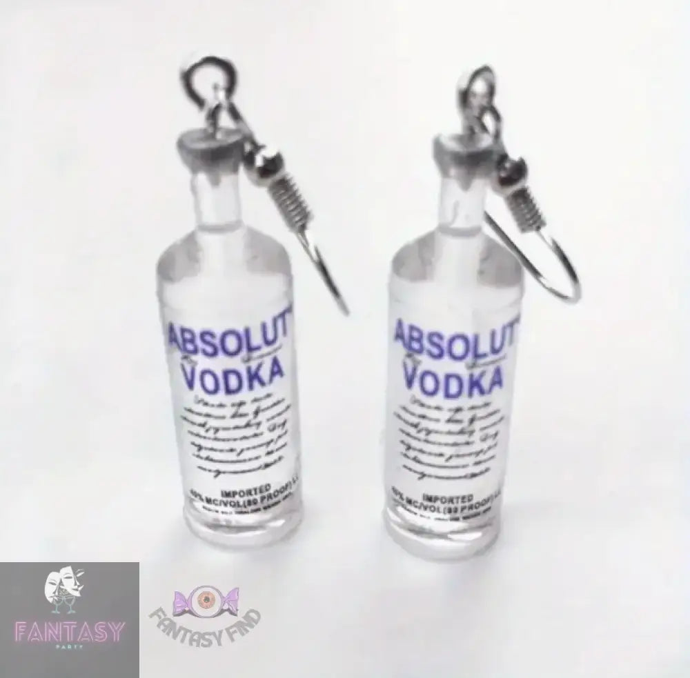 Vodka Bottle Earrings