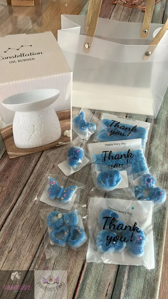 Wax Melt With Burner Gift Set Star Sign