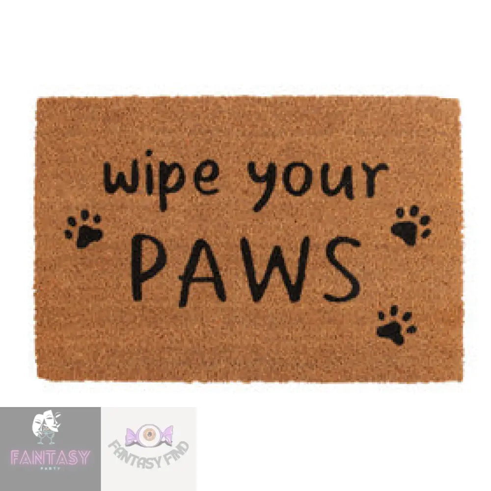 Wipe Your Paws Natural Coir Doormat