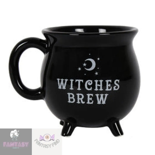 Witches Brew Boxed Ceramic Cauldron Mug