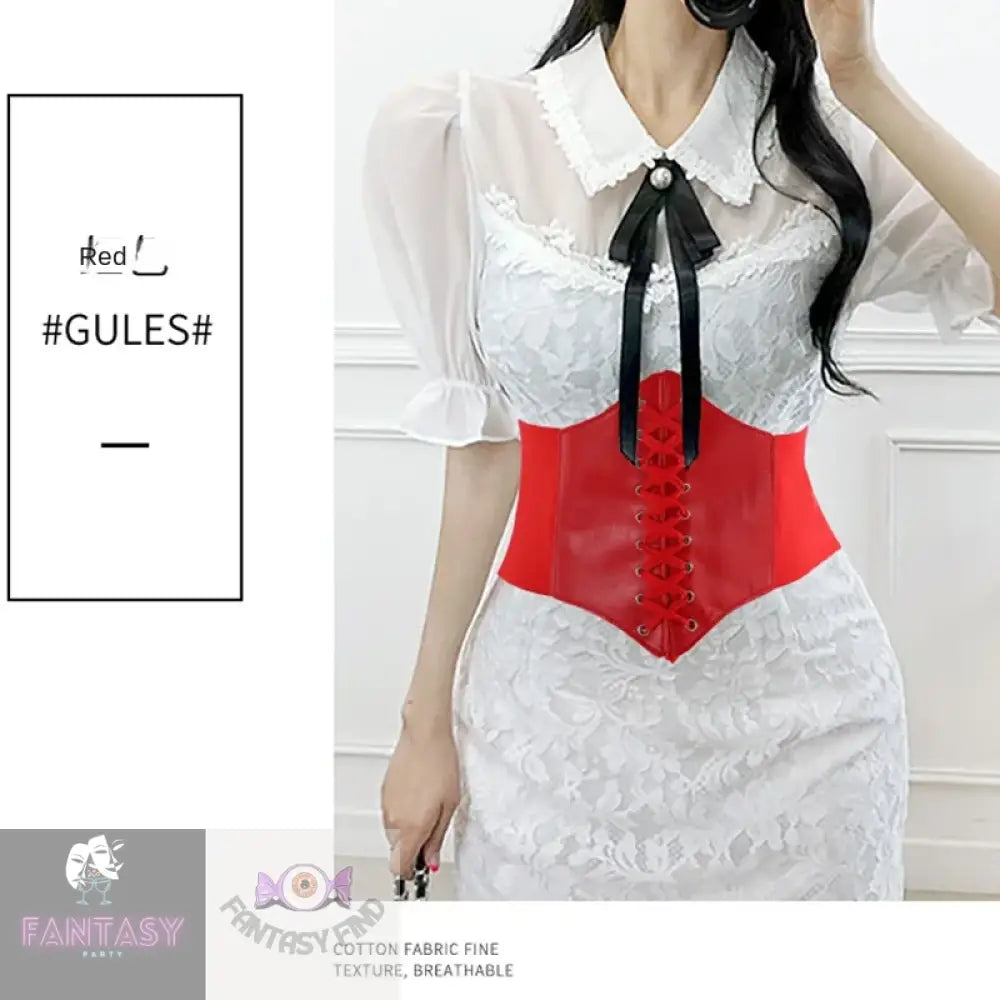 Women Waspie Corset Belt - Choice Of Colour