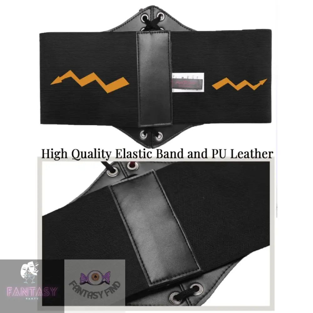 Women Waspie Corset Belt - Choice Of Colour Black